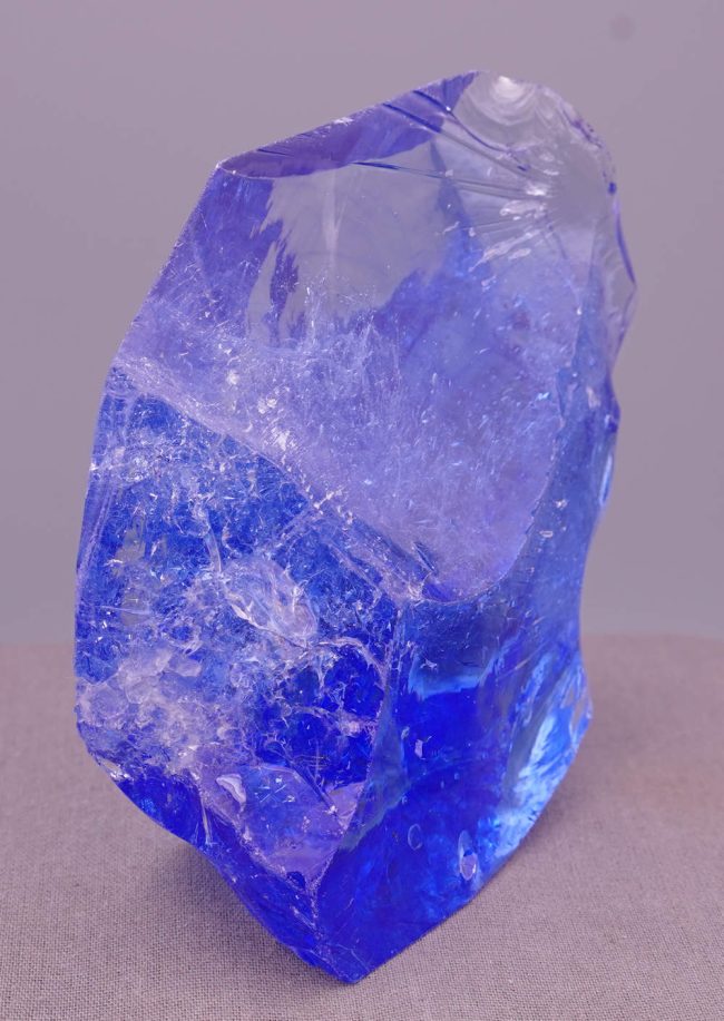 Gem Banded Lady Nellie Monatomic Andara Crystal 389.1 g. - Image 5