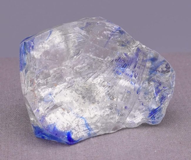 Rare Gem Bicolor Elestial Sapphire/Cosmic Ice Monatomic Andara Crystal 107.8 g. - Image 6