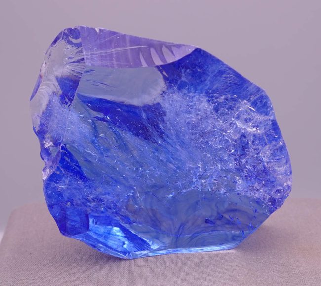 Gem Banded Lady Nellie Monatomic Andara Crystal 389.1 g. - Image 6