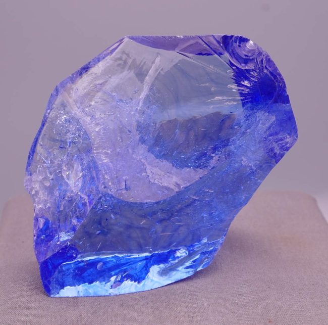 Gem Banded Lady Nellie Monatomic Andara Crystal 389.1 g. - Image 7