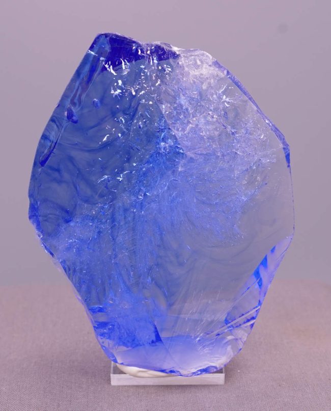 Gem Banded Lady Nellie Monatomic Andara Crystal 389.1 g. - Image 8