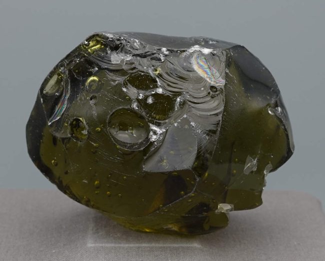 Gem Terra Olive "Heart" Monatomic Andara Crystal 534.0 g. - Image 5