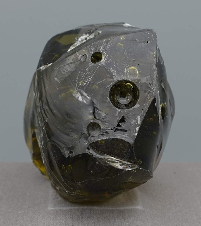 Gem Terra Olive "Heart" Monatomic Andara Crystal 534.0 g. - Image 6