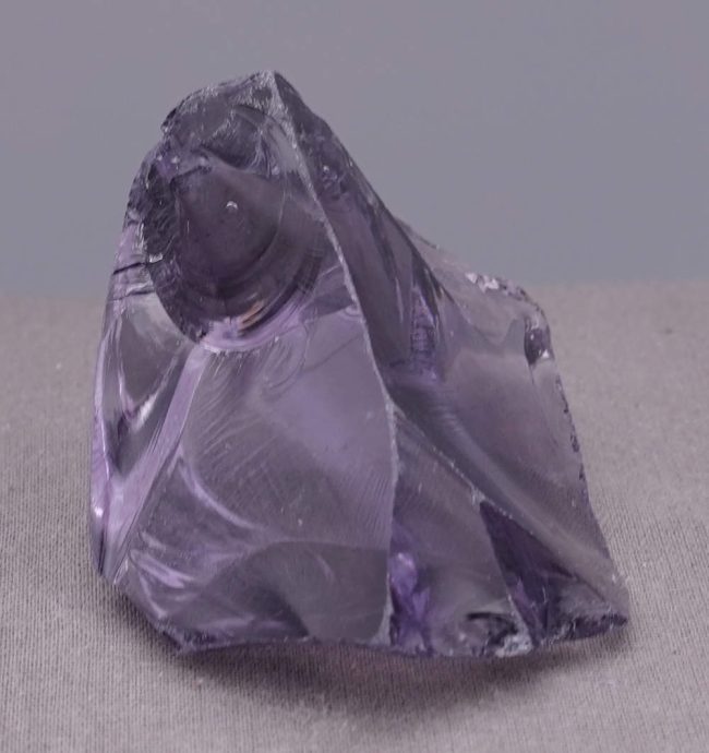 Gem Banded Sovereign Amethyst Monatomic Andara Crystal 84.6 g. - Image 6