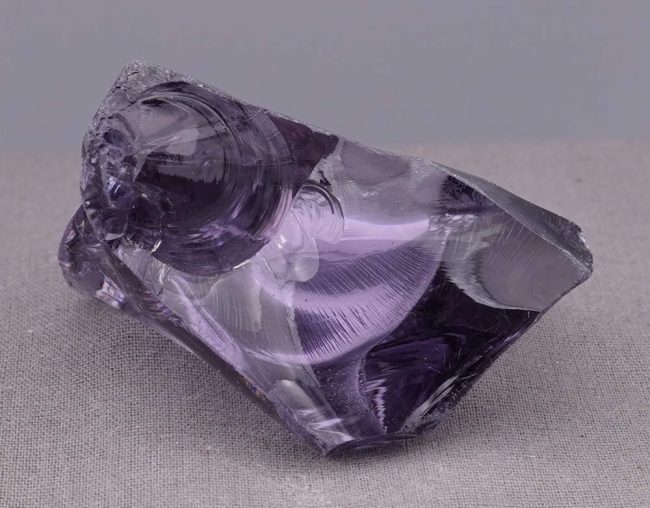 Gem Banded Sovereign Amethyst Monatomic Andara Crystal 84.6 g. - Image 7