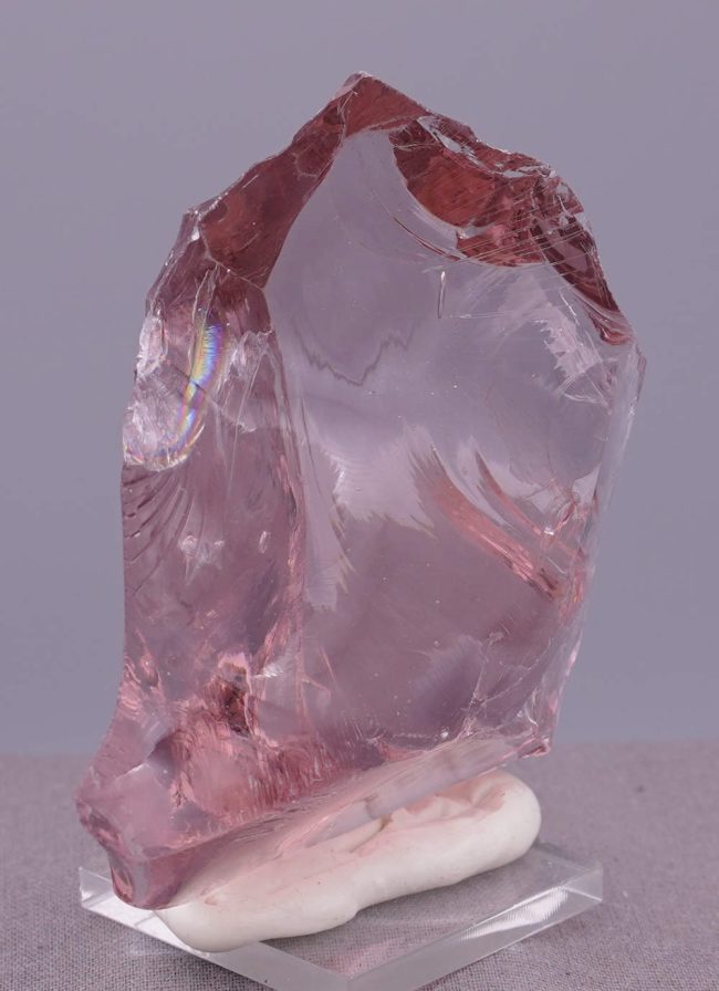 Rare Gem Rose de France Monatomic Andara Crystal 152.6 g. - Image 8
