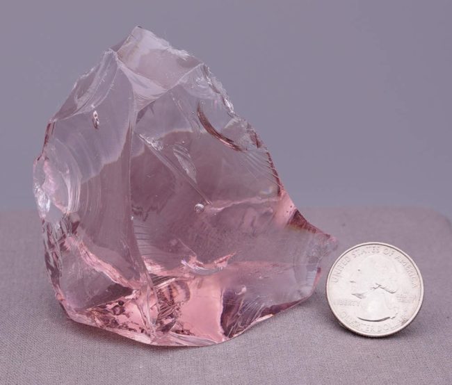 Rare Gem Rose de France Monatomic Andara Crystal 152.6 g. - Image 9