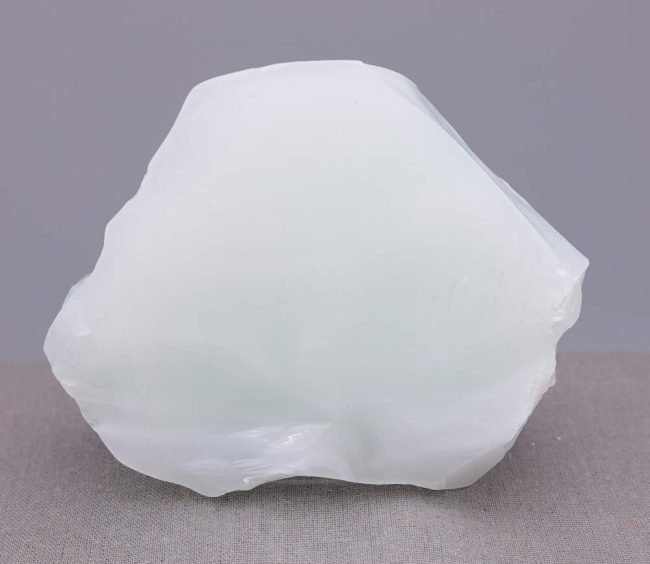 Rare Gem Banded Angel Aura Cosmic Ice "Heart" Monatomic Andara Crystal 381.3 g. - Image 5
