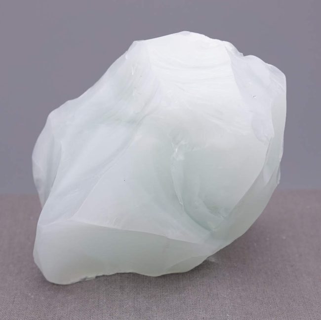 Rare Gem Banded Angel Aura Cosmic Ice "Heart" Monatomic Andara Crystal 381.3 g. - Image 8