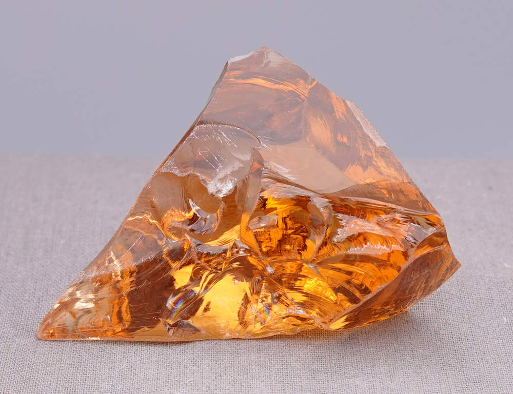 Gem Lemurian Etherium Gold Monatomic Andara Crystal 85.5 g.