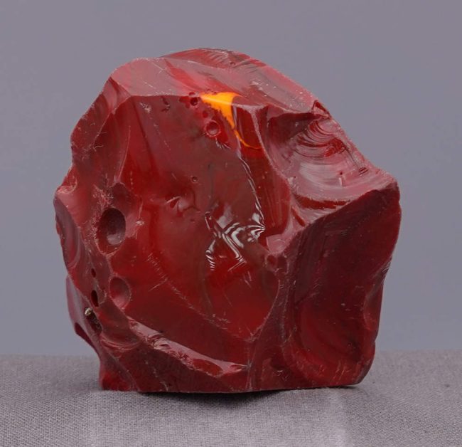 Rare Gem Multi Banded Dragon's Blood Monatomic Andara Crystal 106.4 g. - Image 3