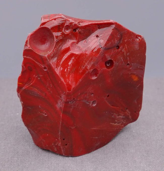 Rare Gem Multi Banded Dragon's Blood Monatomic Andara Crystal 106.4 g.