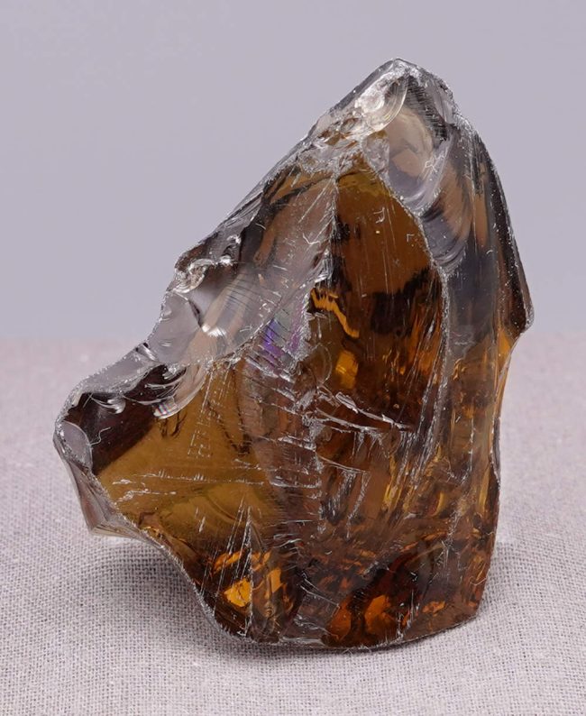Gem Smoky Earth Shaman Monatomic Andara Crystal 57.5 g.
