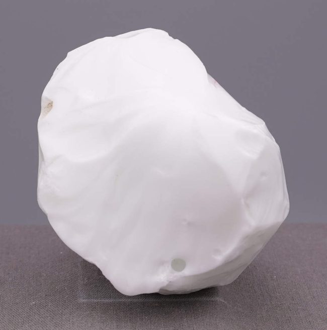 Rare Bicolor Pastel Cosmic Ice/HGW Pink "Heart" Monatomic Andara Crystal 372.9 g. - Image 4