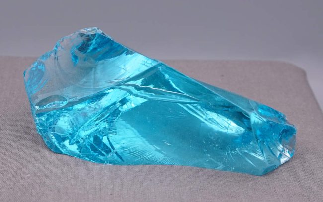 Gem Electric Blue Monatomic Andara Crystal 117.4 g. - Image 4