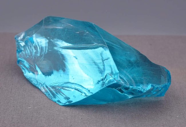 Gem Electric Blue Monatomic Andara Crystal 117.4 g. - Image 5