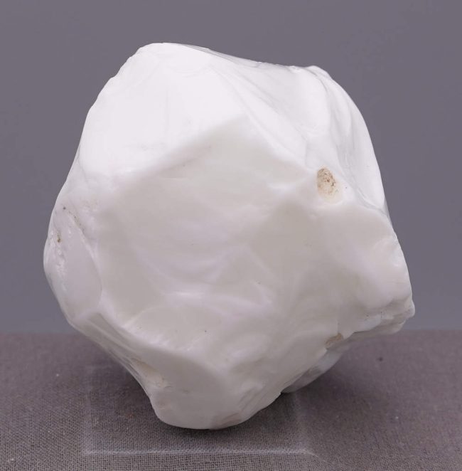 Rare Bicolor Pastel Cosmic Ice/HGW Pink "Heart" Monatomic Andara Crystal 372.9 g. - Image 6