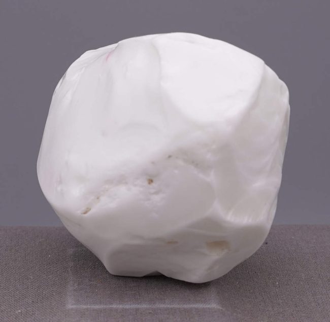 Rare Bicolor Pastel Cosmic Ice/HGW Pink "Heart" Monatomic Andara Crystal 372.9 g. - Image 7