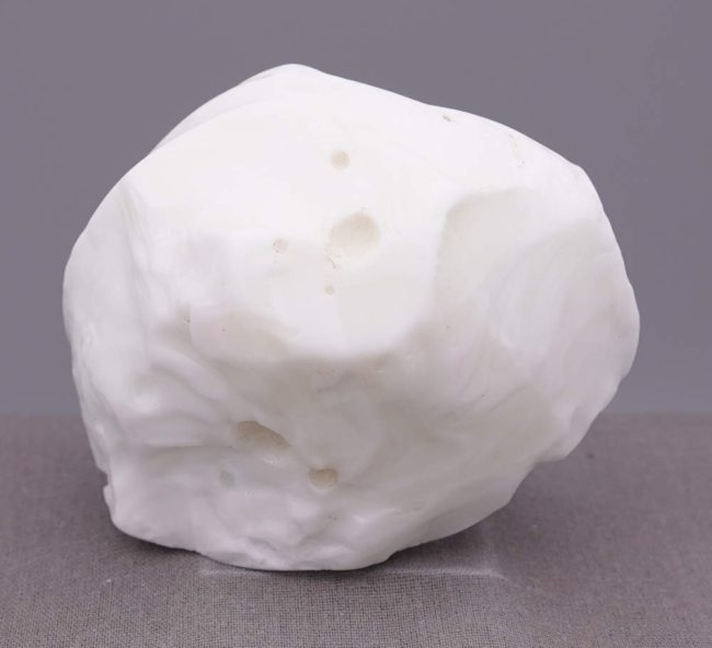 Rare Bicolor Pastel Cosmic Ice/HGW Pink "Heart" Monatomic Andara Crystal 372.9 g. - Image 8