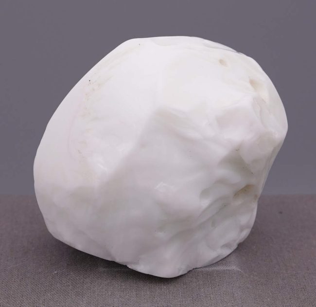 Rare Bicolor Pastel Cosmic Ice/HGW Pink "Heart" Monatomic Andara Crystal 372.9 g. - Image 9