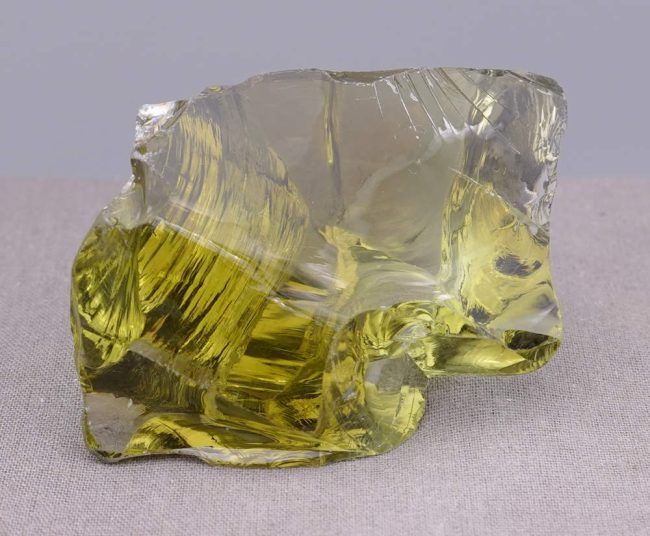 Gem Terra Olive Monatomic Andara Crystal 119.0 g.