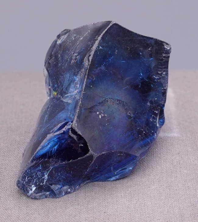 Rare Gem Indigo Elestial Sapphire Monatomic Andara Crystal 76.2 g. - Image 3