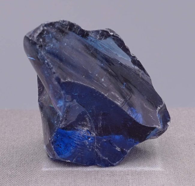 Rare Gem Indigo Elestial Sapphire Monatomic Andara Crystal 76.2 g. - Image 4