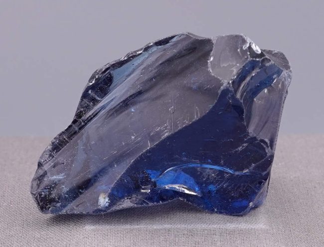 Rare Gem Indigo Elestial Sapphire Monatomic Andara Crystal 76.2 g. - Image 5