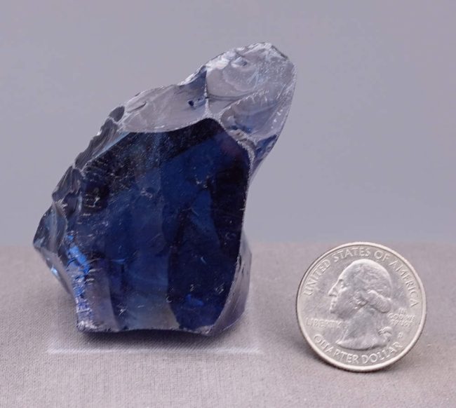 Rare Gem Indigo Elestial Sapphire Monatomic Andara Crystal 76.2 g. - Image 7