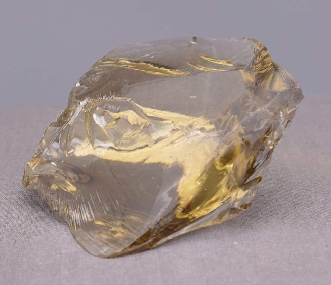 Gem Celestial Gold "Heart" Monatomic Andara Crystal 201.7 g. - Image 3