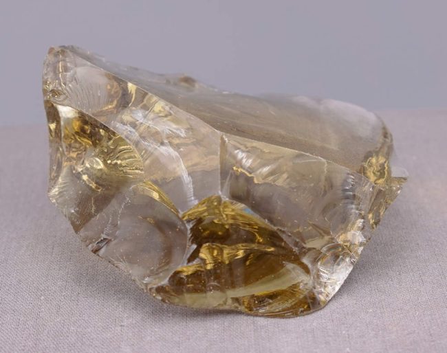 Gem Celestial Gold "Heart" Monatomic Andara Crystal 201.7 g. - Image 4