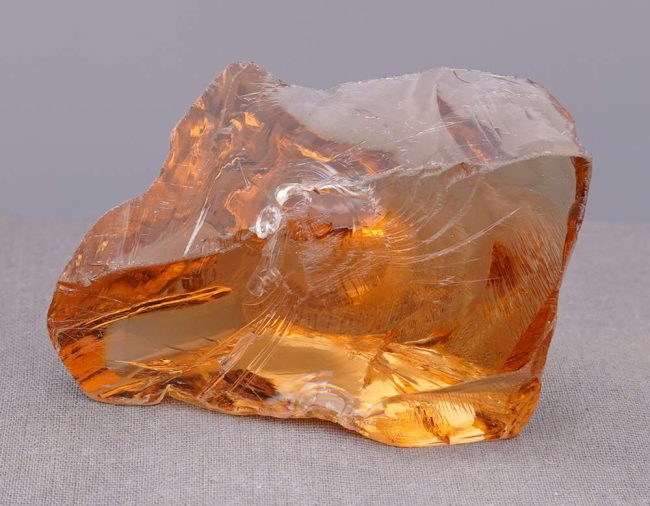 Gem Lemurian Etherium Gold Monatomic Andara Crystal 89.0 g.