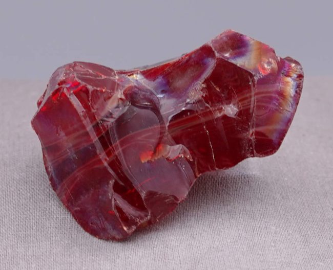 Rare Gem Multi Banded Scarlet Shift/Earth Shaman/Dragon's Blood/Gold Monatomic Andara Crystal 58.0 g. - Image 4