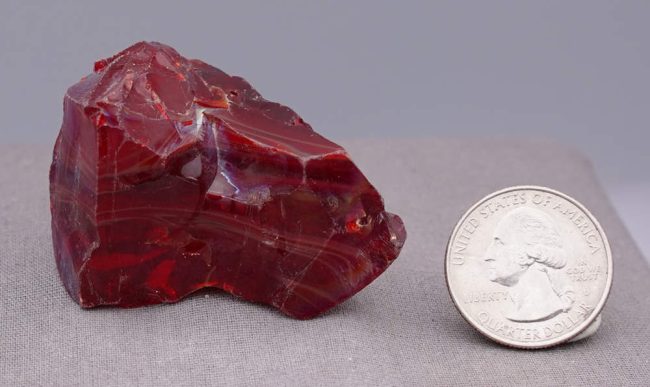 Rare Gem Multi Banded Scarlet Shift/Earth Shaman/Dragon's Blood/Gold Monatomic Andara Crystal 58.0 g. - Image 8