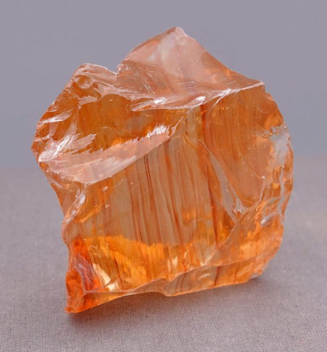 Rare Gem Banded Bicolor Angel Aura Celestial Heart/Lion's Heart "Heart" Monatomic Andara Crystal 247.7 g.