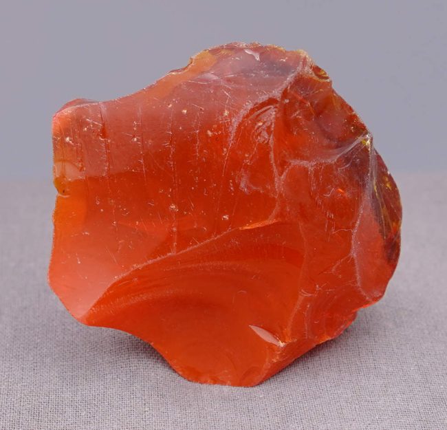 Rare Gem Bicolor Lemurian Sunrise/Dragon's Blood Monatomic Andara Crystal 75.6 g.