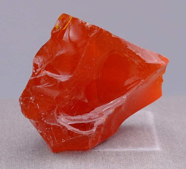 Rare Gem Bicolor Lemurian Sunrise/Dragon's Blood Monatomic Andara Crystal 75.6 g. - Image 3