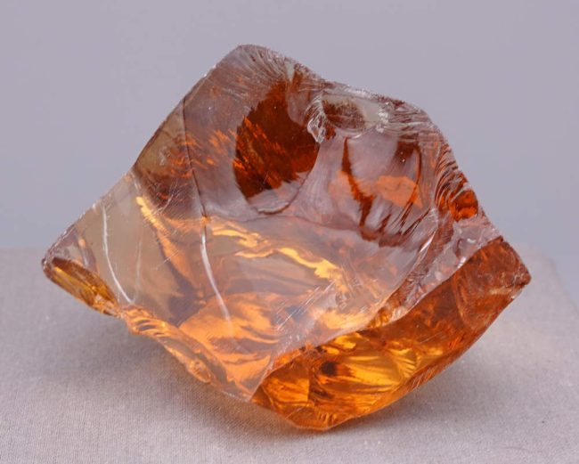 Gem Lemurian Etherium Gold "Heart" Monatomic Andara Crystal 255.4 g. - Image 4