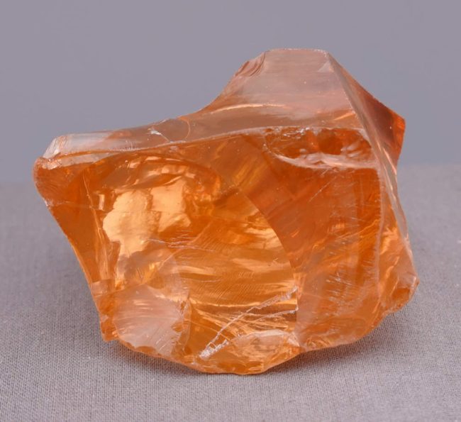 Rare Gem Banded Bicolor Angel Aura Celestial Heart/Lion's Heart "Heart" Monatomic Andara Crystal 247.7 g. - Image 4