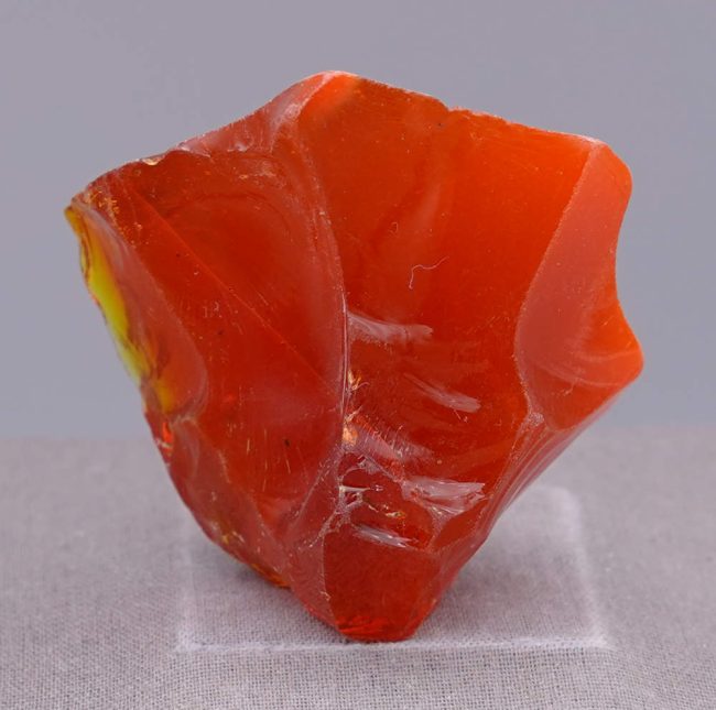 Rare Gem Bicolor Lemurian Sunrise/Dragon's Blood Monatomic Andara Crystal 75.6 g. - Image 4
