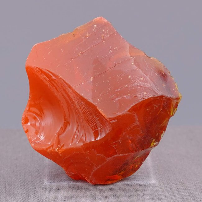 Rare Gem Bicolor Lemurian Sunrise/Dragon's Blood Monatomic Andara Crystal 75.6 g. - Image 5