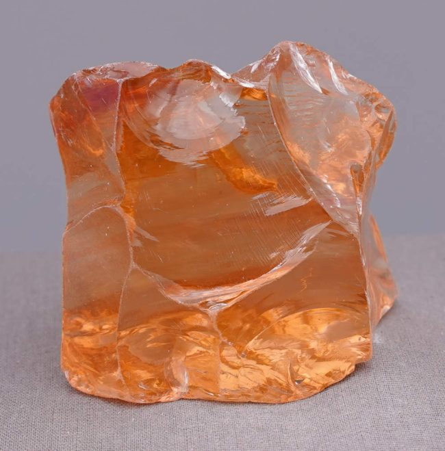Rare Gem Banded Bicolor Angel Aura Celestial Heart/Lion's Heart "Heart" Monatomic Andara Crystal 247.7 g. - Image 6