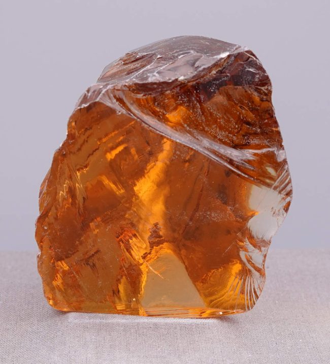 Gem Lemurian Etherium Gold "Heart" Monatomic Andara Crystal 255.4 g. - Image 7