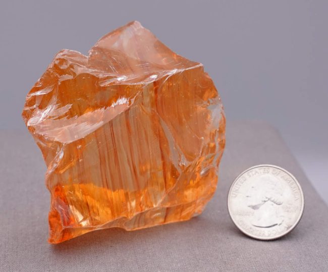 Rare Gem Banded Bicolor Angel Aura Celestial Heart/Lion's Heart "Heart" Monatomic Andara Crystal 247.7 g. - Image 8