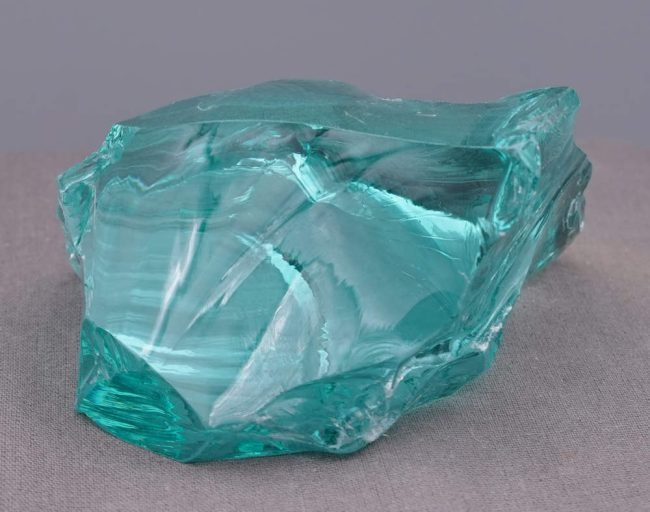 Gem Cyan Angeles "Heart" Monatomic Andara Crystal 278.7 g. - Image 7