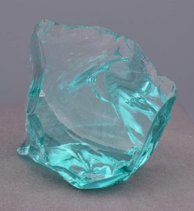 Gem Cyan Angeles "Heart" Monatomic Andara Crystal 278.7 g. - Image 8