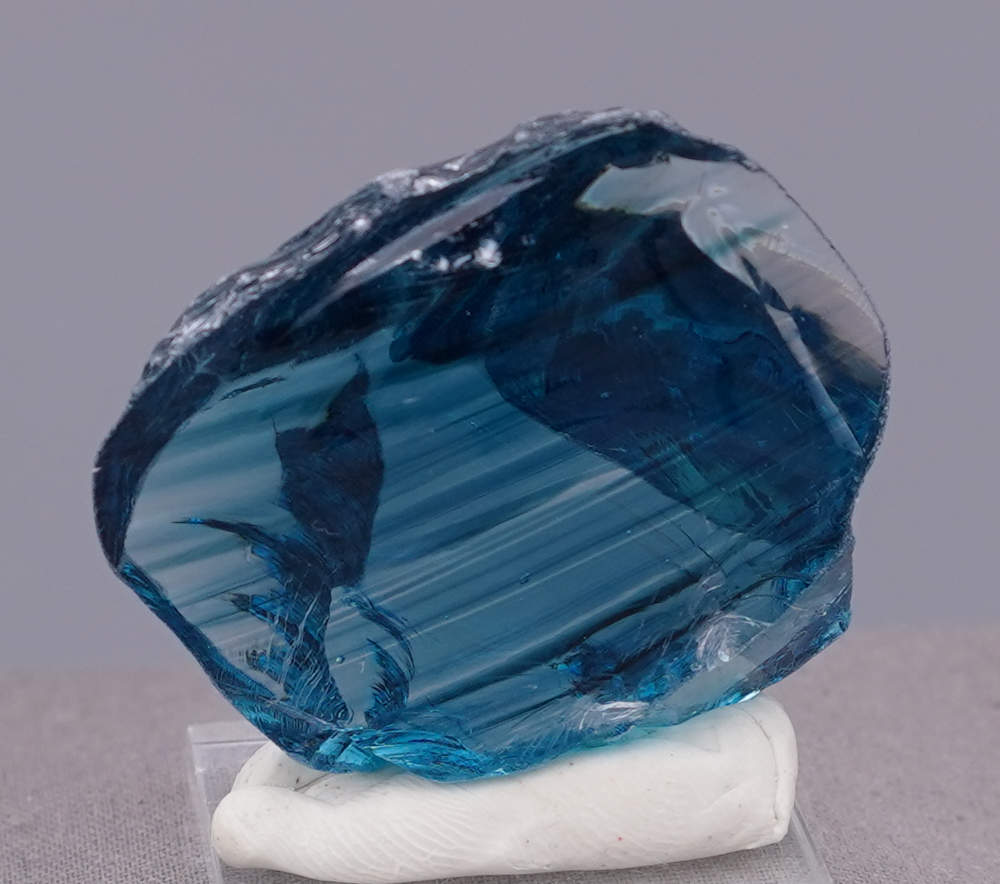 Rare Gem Banded Elestial Starlight Sapphire Monatomic Andara Crystal 44.2 g.