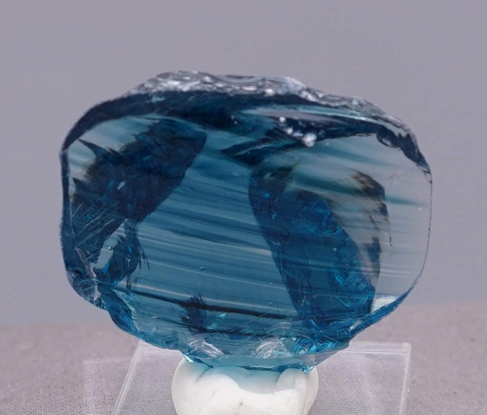 Rare Gem Banded Elestial Starlight Sapphire Monatomic Andara Crystal 44.2 g. - Image 3