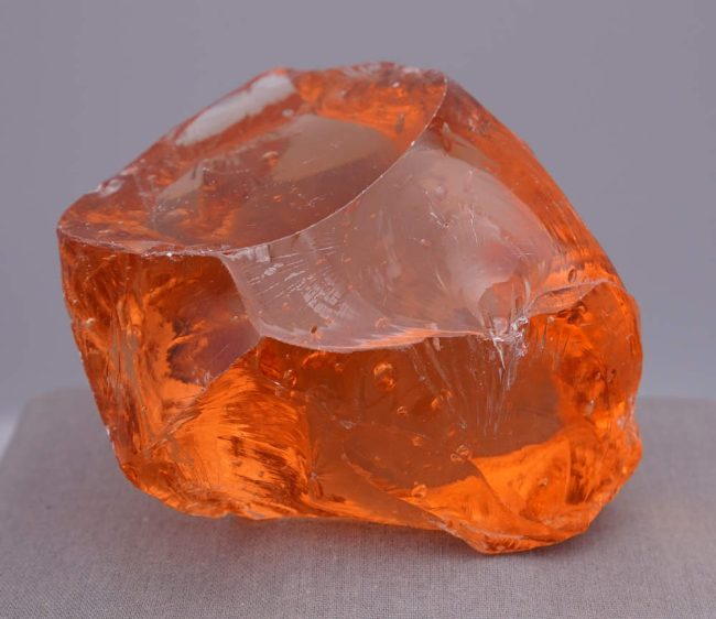 Rare Gem Lion's Heart "Heart" Monatomic Andara Crystal 610.0 g.