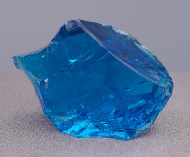 Gem Electric Blue Monatomic Andara Crystal 122.9 g.
